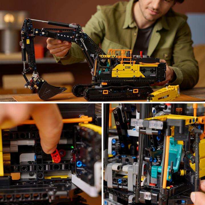 Actual product image LEGO Volvo EC500 Hybrid Bagger (42215, LEGO Technic)