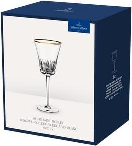 Produktbild Villeroy & Boch Weissweinkelch, Set 2tlg. Grand Royal Gold (12 cl, 2 Gläser, Weissweingläser)