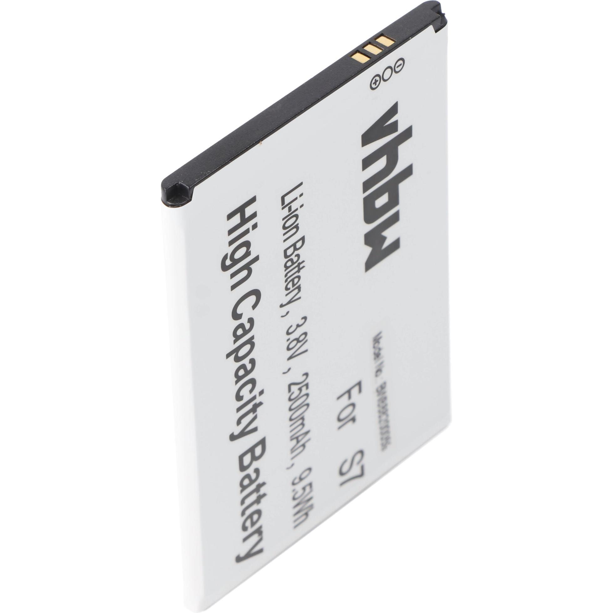 Thumbnail - XCell Li-Polymer-Akku - 2500mAh (3.8V) für Ulefone S7 Handy, Smartphone, Telefon, Smartphone Akku