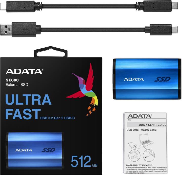 Produktbild Adata SE800 (0.51 TB)