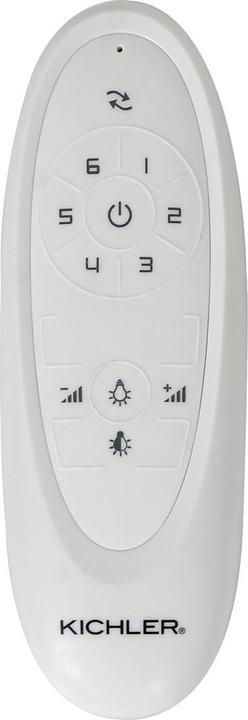 Produktbild Elstead Lighting Gentry leiser Deckenventilator mit LED Licht Ø165cm DC-Motor Holz + Fernbedienung