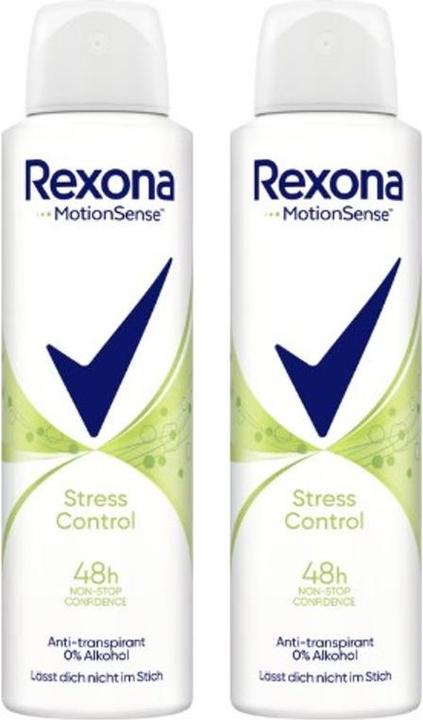Produktbild Rexona Anti-Transpirant Spray Stress Control 2x150ml (150 ml)