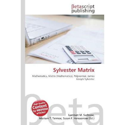 Sylvester Matrix, Fachbücher