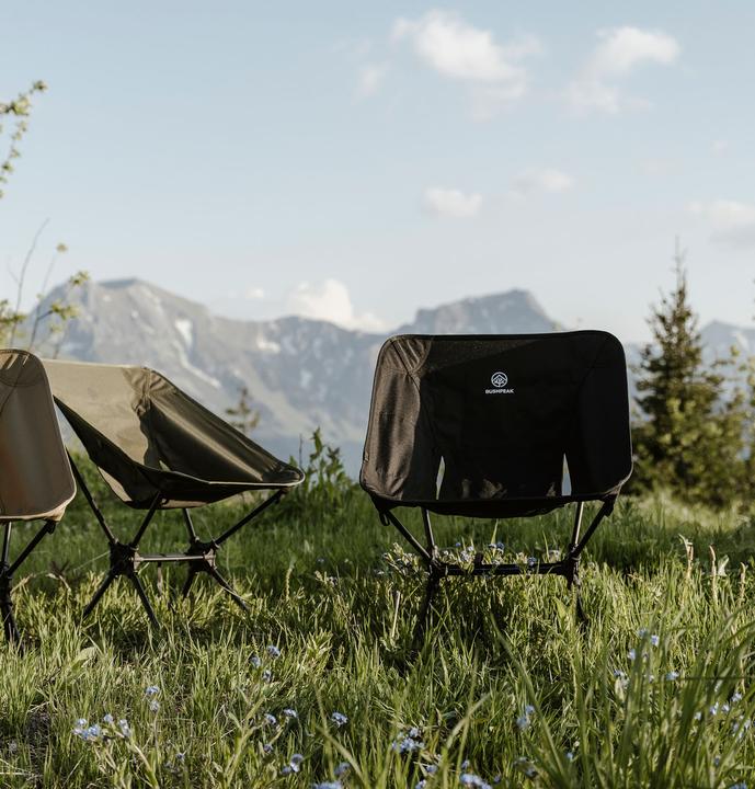 Actual product image Bushpeak Ultralight camping chair small