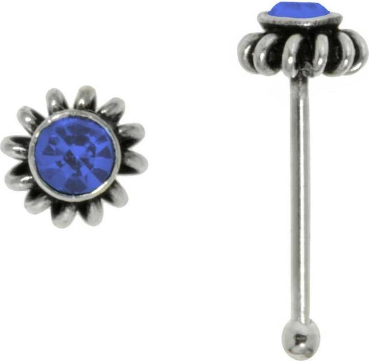 Produktbild Bijouteria Nasenpiercing (Kristall, Silber 925)