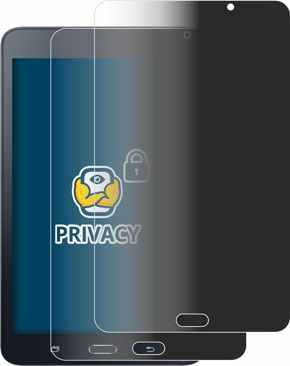 Produktbild BROTECT Sichtschutzfolie Anti-Spy Privacy Folie Blaulicht-Schutz (2 Stück, Galaxy Tab A6 7.0)