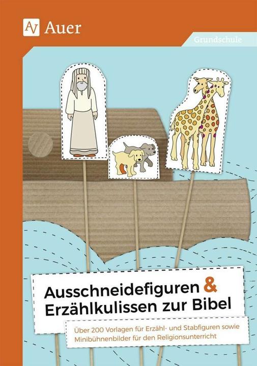 Produktbild Ausschneidefiguren & Erzählkulissen zur Bibel (Deutsch, Silvia Segmüller-Schwaiger, 2019)