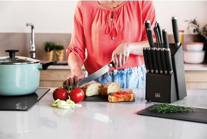 Actual product image BergHoff Bread knife Leo Graphite 20 cm, Black (20 cm)