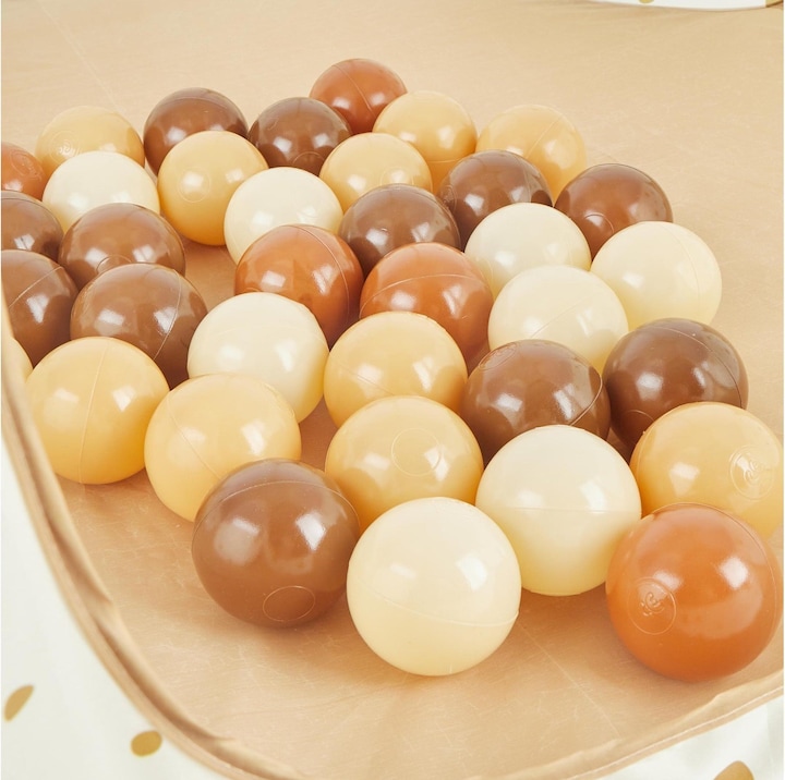 Produktbild Bieco Bälle für Bällebad 100 Stk. Chocolate Bliss