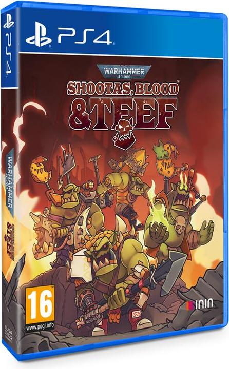 Actual product image ININ Games WARHAMMER 40,000: SHOOTAS, BLOOD & TEEF (PS4)