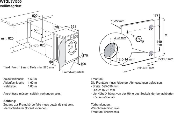 Image du produit Electrolux WTGL3VI300 (Prise UE)