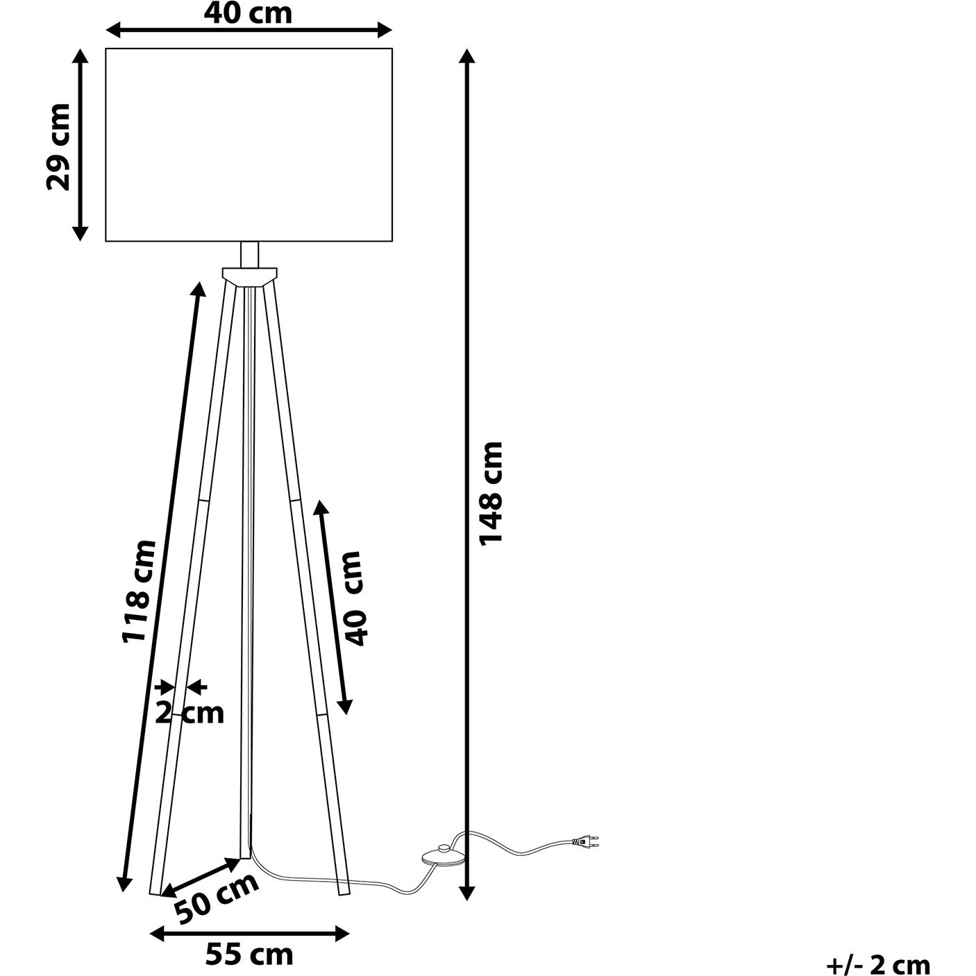 Thumbnail - Beliani, Stehlampe, Vistula (E27)