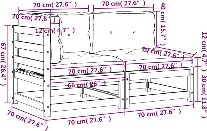 Produktbild vidaXL Kohen