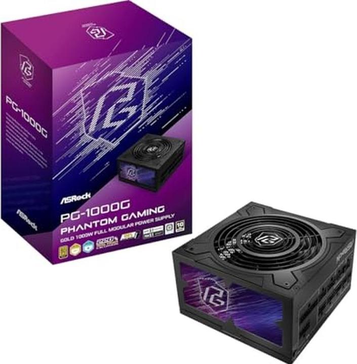 Actual product image AsRock Steel Legend power supply 1000W 80+ Gold (1000 W)