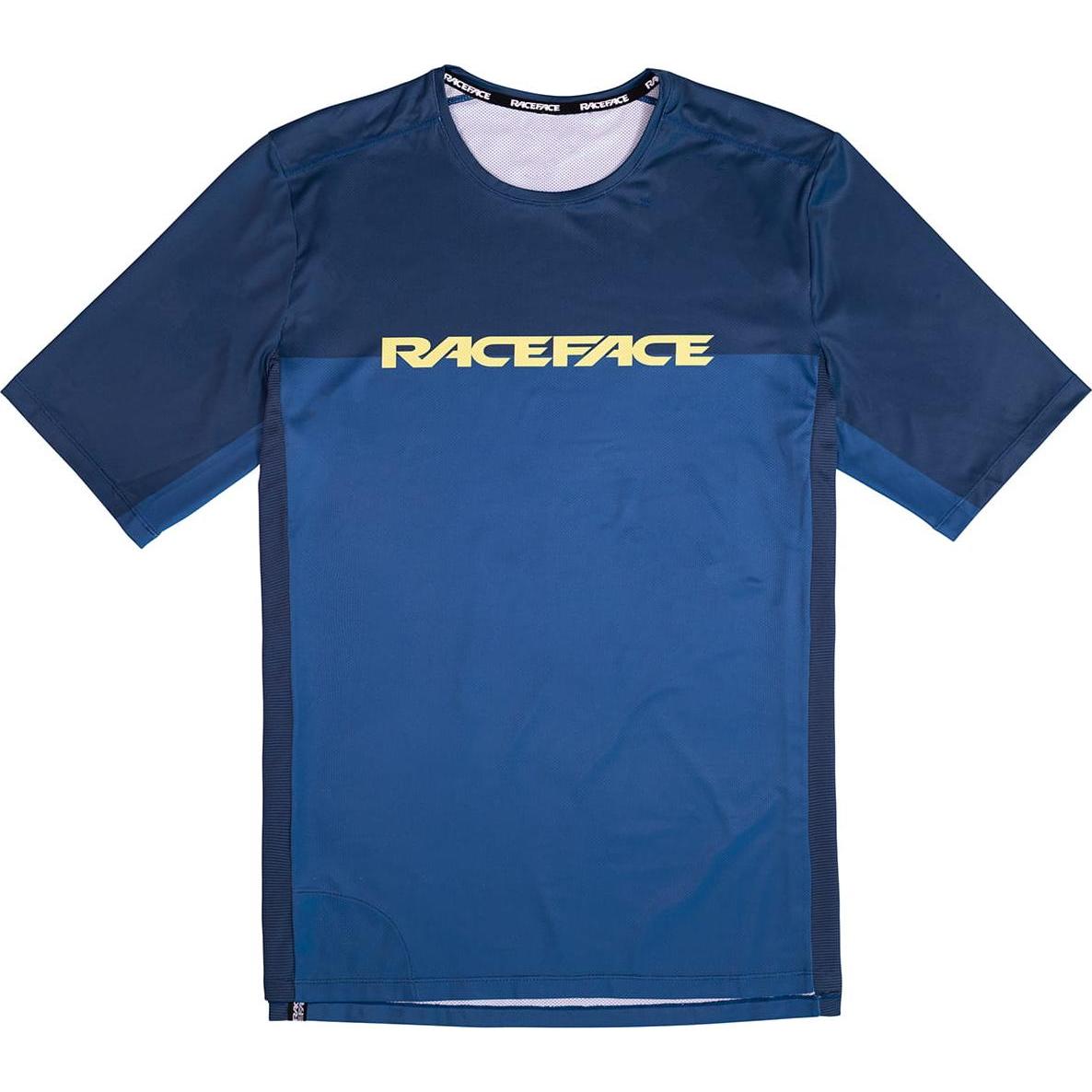 Race Face, Herren, Velotrikot, Indy SS Jersey (M), Blau, M