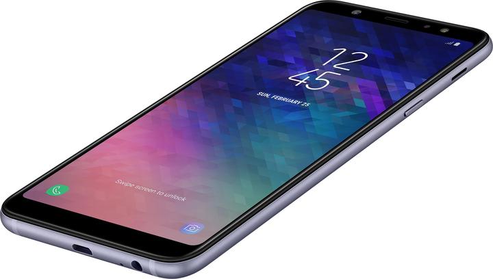 Actual product image Samsung Galaxy A6+ (2018) EU (32 GB, Lavender, 6", Dual SIM + SD, 4G)