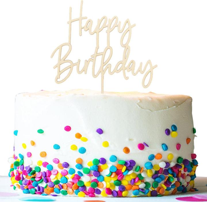 Actual product image Partydeco Happy Birthday (1 Piece)