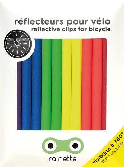 Rainette Spoke Reflectors, Fluo