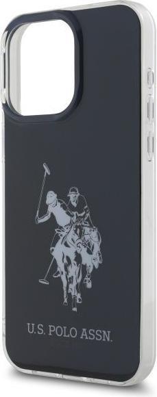 Actual product image U.S. Polo US Polo USHCP15XTPUHRBK iPhone 15 Pro Max 6.7 black/black Shiny Big Logo (Apple iPhone 15 Pro Max)