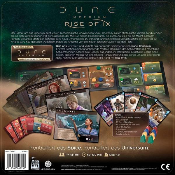 Actual product image Asmodée Dune - Rise of Ix (German)