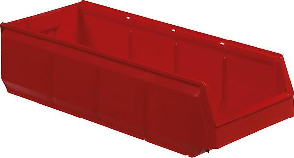 Actual product image kaiserkraft Polypropylene open fronted storage box
