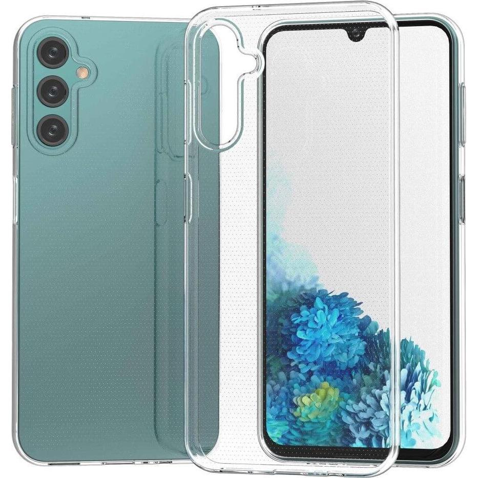 Cover-Discount Galaxy A14 - Silikon Case Hülle transparent (Samsung Galaxy A14), Smartphone Hülle, Transparent