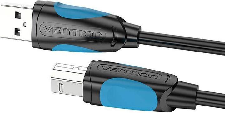 Produktbild Vention USB 2.0 Kabel Typ A-B, schwarz - 2m (2 m, USB 2.0)