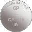 Actual product image GP Batteries LITHIUM BUTTON CELL CR1620 (5 pcs., CR1620, 75 mAh)
