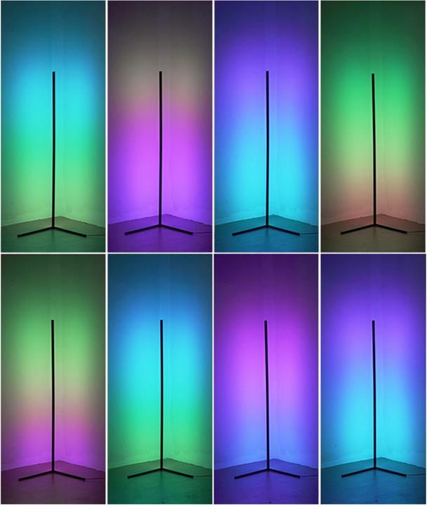 Produktbild Mozo Corner toršeras LC-RGB LED baltas (65 lm)