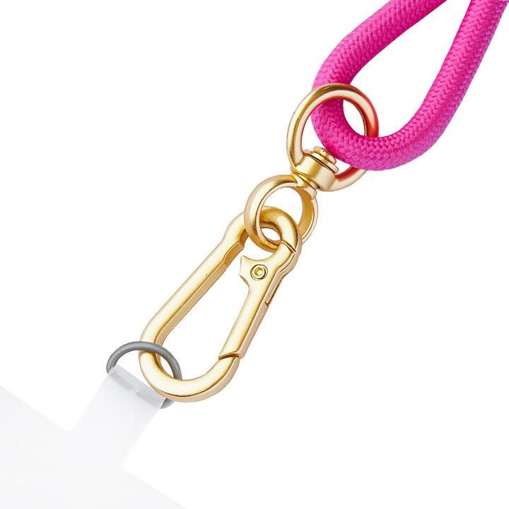 Produktbild Intenso Handykette als Lade- + Datenkabel USB-C bis 1,65m neon pink (1.65 m, USB 2.0, 60 W)