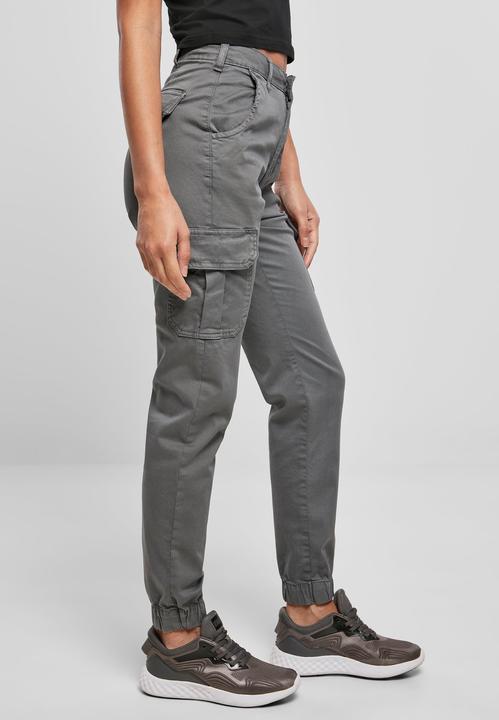 Actual product image Urban Classics Ladies High Waist Cargo Pants (31)