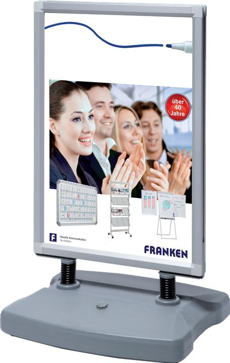 Produktbild Franken Plakatständer Aussenbereich mit befüllbarem Fuss (A1)