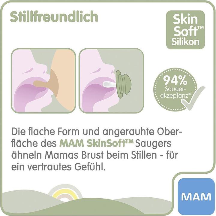 Actual product image MAM Start Pure Silicone 0-2 Uni 2ST (2x)