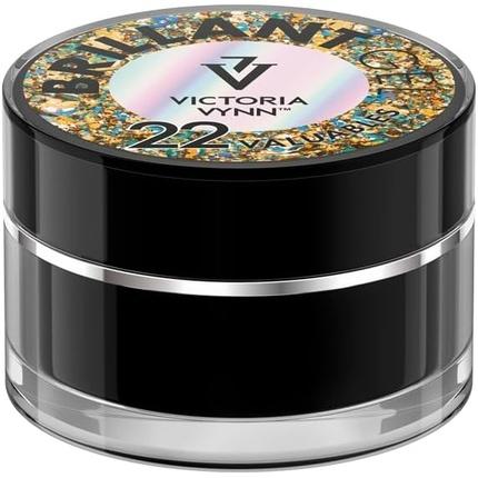 Produktbild Visconti Di Modrone Victoria Vynn Brilliant Gel Polish Nail Art Decoration Glitter Sparkle UV LED 5g (Gel-Effekt Nagellack)