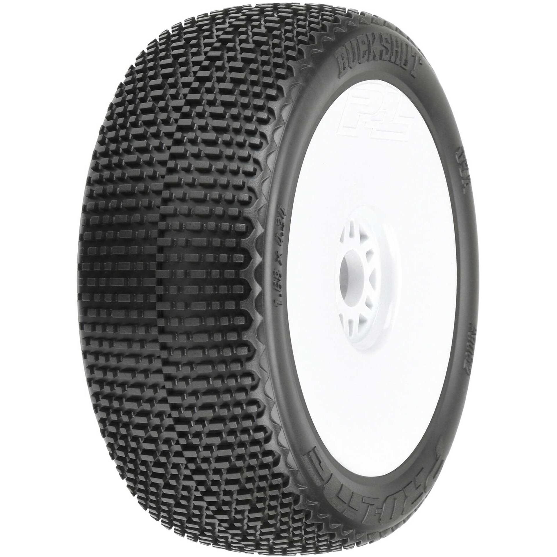 Proline Ruote complete Buck Shot S3 Buggy 1:8, 2 pezzi