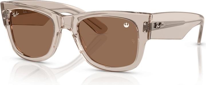 Dunkelbraun, Hellbraun transparent