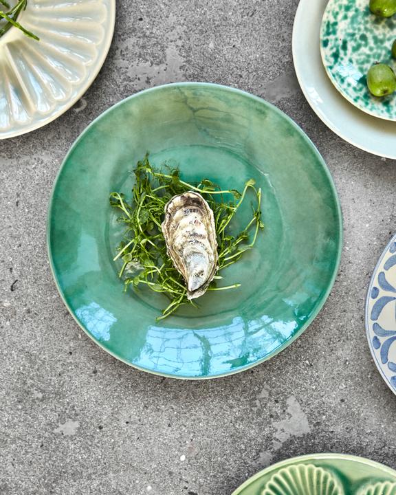 Actual product image House Doctor Dinner plate, HDDiva, Green (28 cm)