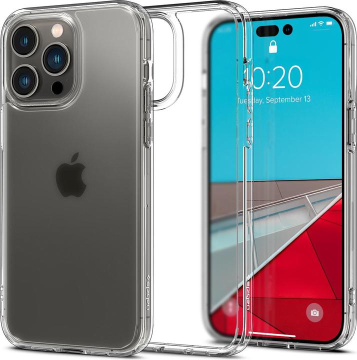 Produktbild Spigen Ultra Hybrid Case für Apple iPhone 14 Pro - frost clear (Apple iPhone 14 Pro)