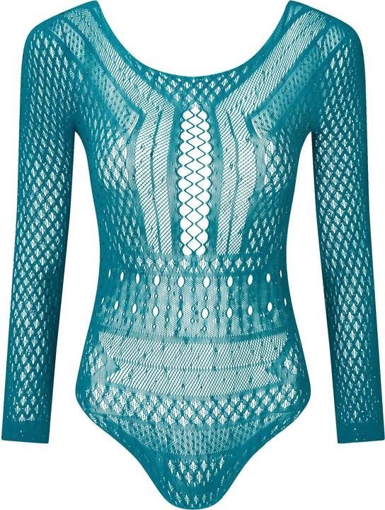 Actual product image Ann Summers The Elite Bodysuit - Harbor Blue (XS, S)