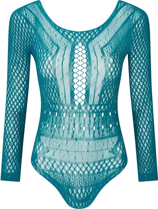 Actual product image Ann Summers The Elite Bodysuit - Harbor Blue (XS, S)