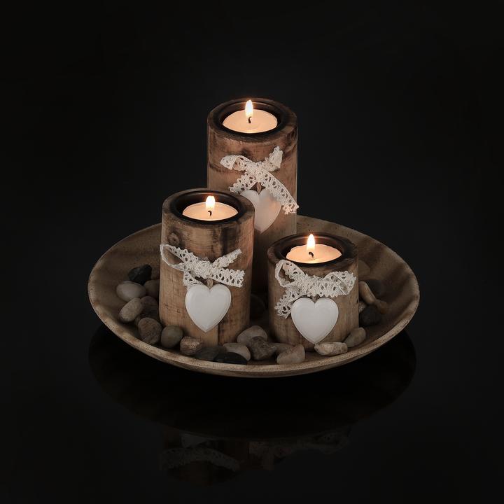Produktbild Relaxdays Teelichthalter (21.5 x 21.5 x 13 cm)