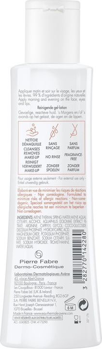 Produktbild Avène Tolérance Reinigungslotion (Reinigungsmilch, 200 ml)