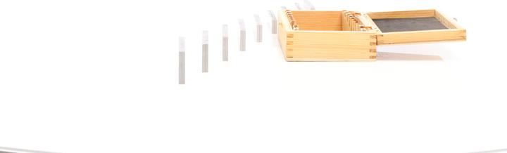 Produktbild Wiltec Parallelunterlagen Set 18x 100mm Schraubstockunterlage Fräsunterlagen Set