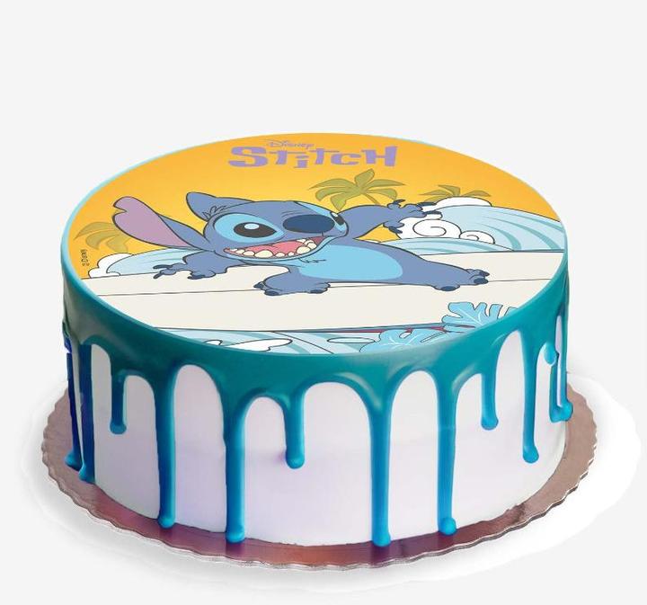 Actual product image Dekora Disque comestible - Stitch 20cm