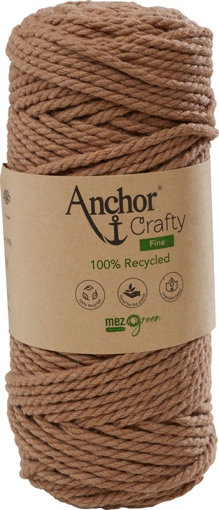 Produktbild Anchor Crafty fine (Makramee-Garn, gedreht) ca. 3mm (65 m)