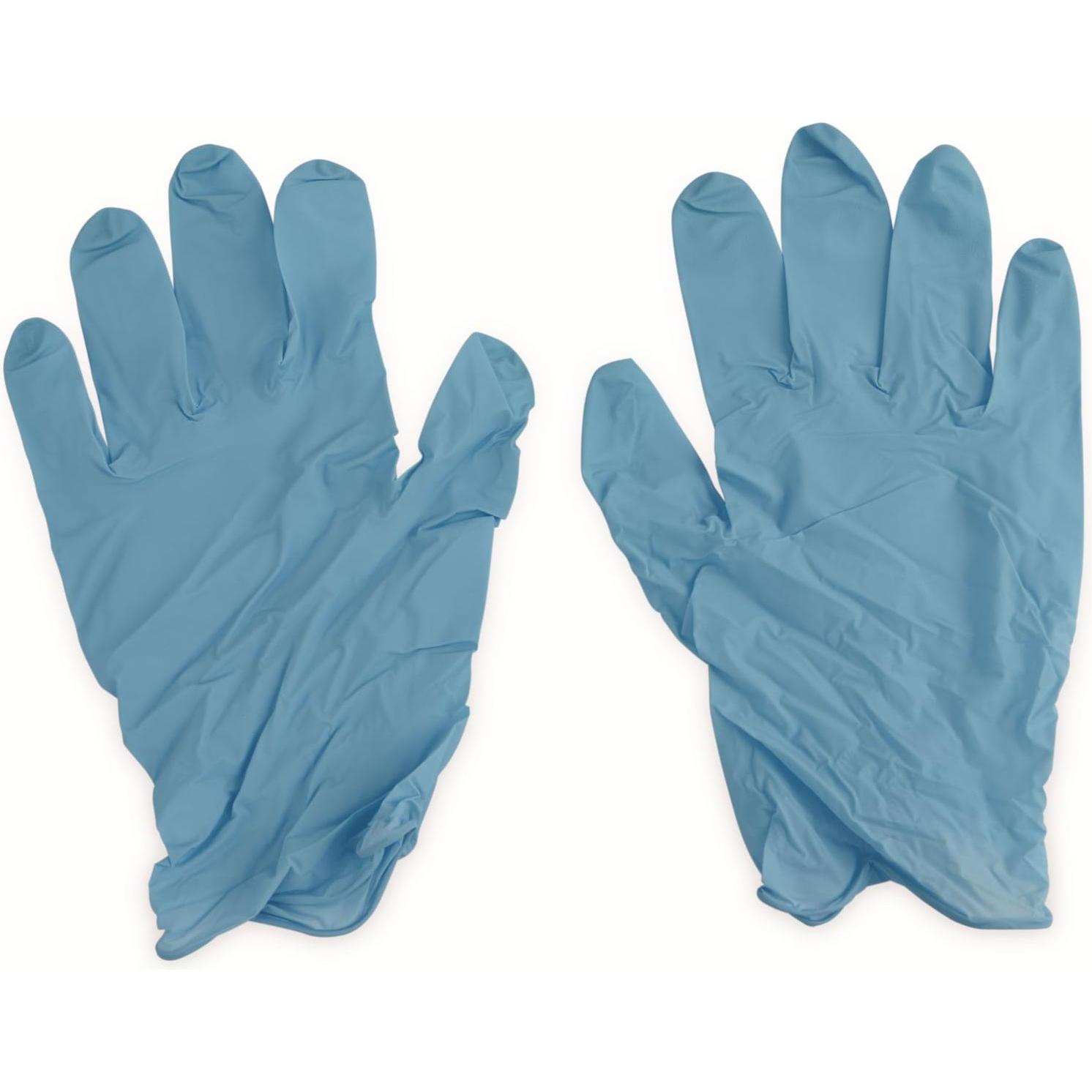 Thumbnail - Hase Safety Gloves, Schutzhandschuhe, Einweghandschuhe aus Nitril, EN 374-1, EN 420, Grösse 9, 100 Stück (9)