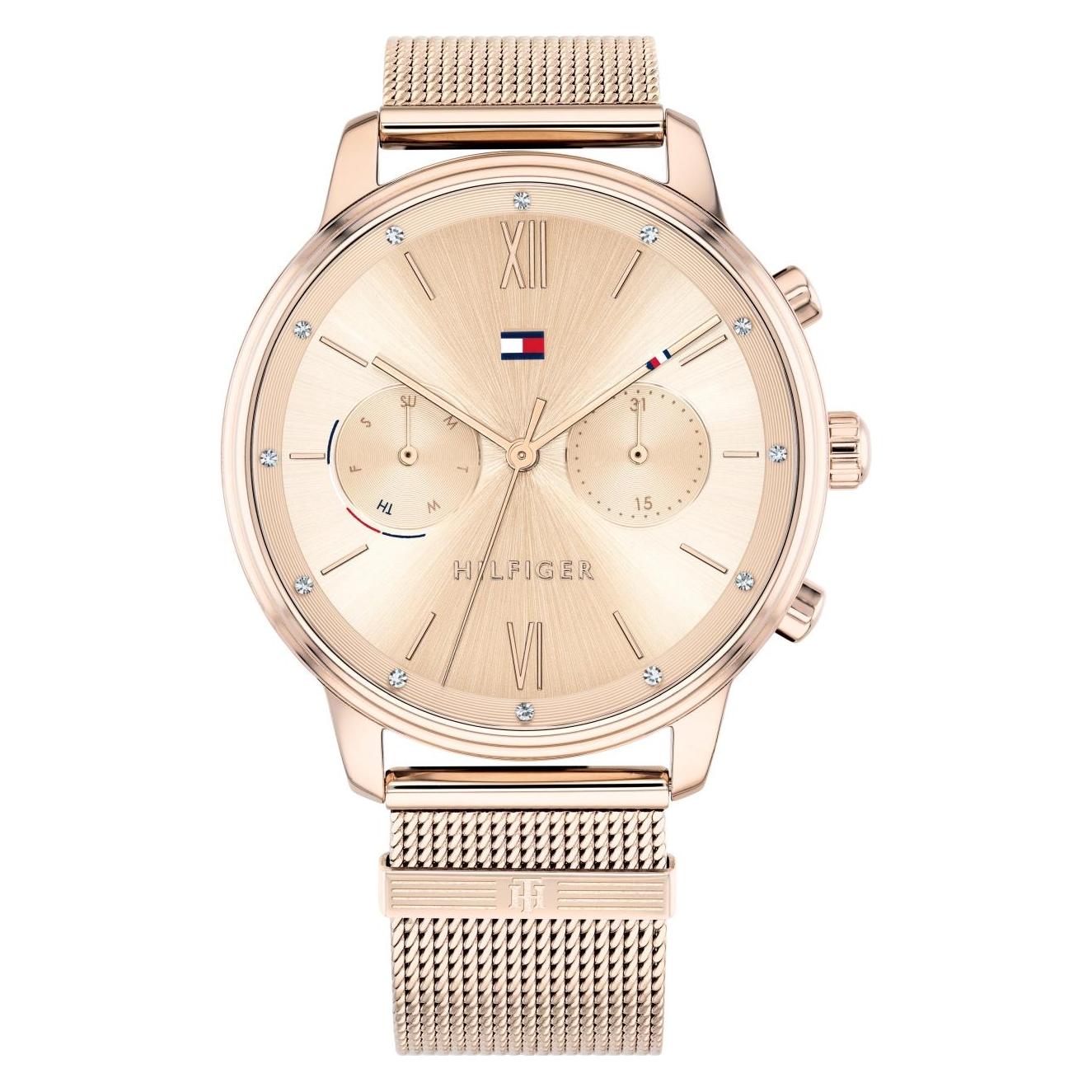 Tommy Hilfiger, Armbanduhr, Blake, Rosa, (Analoguhr, 38 mm)