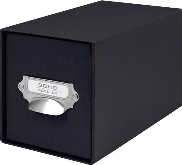 Actual product image Rössler CD drawer box black