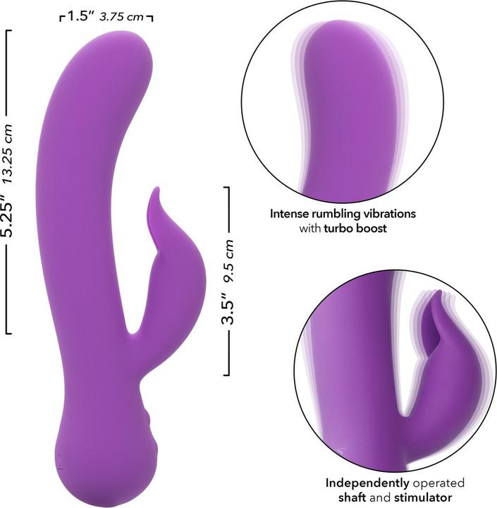 Produktbild CalExotics First Time Vibrator Pleaser Wiederaufladbar Lila