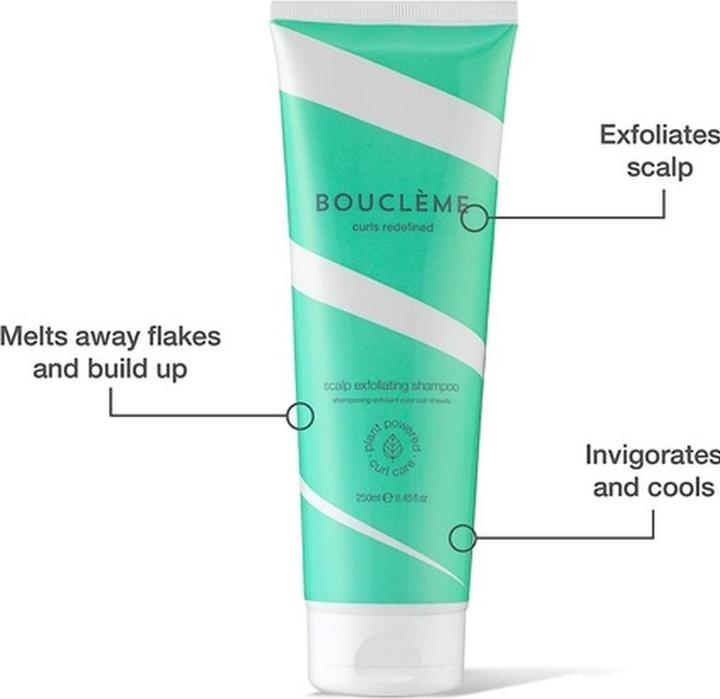 Produktbild Boucleme CURLS REDEFINED scalp exfoliating shampoo 250 ml (250 ml, Flüssiges Shampoo)